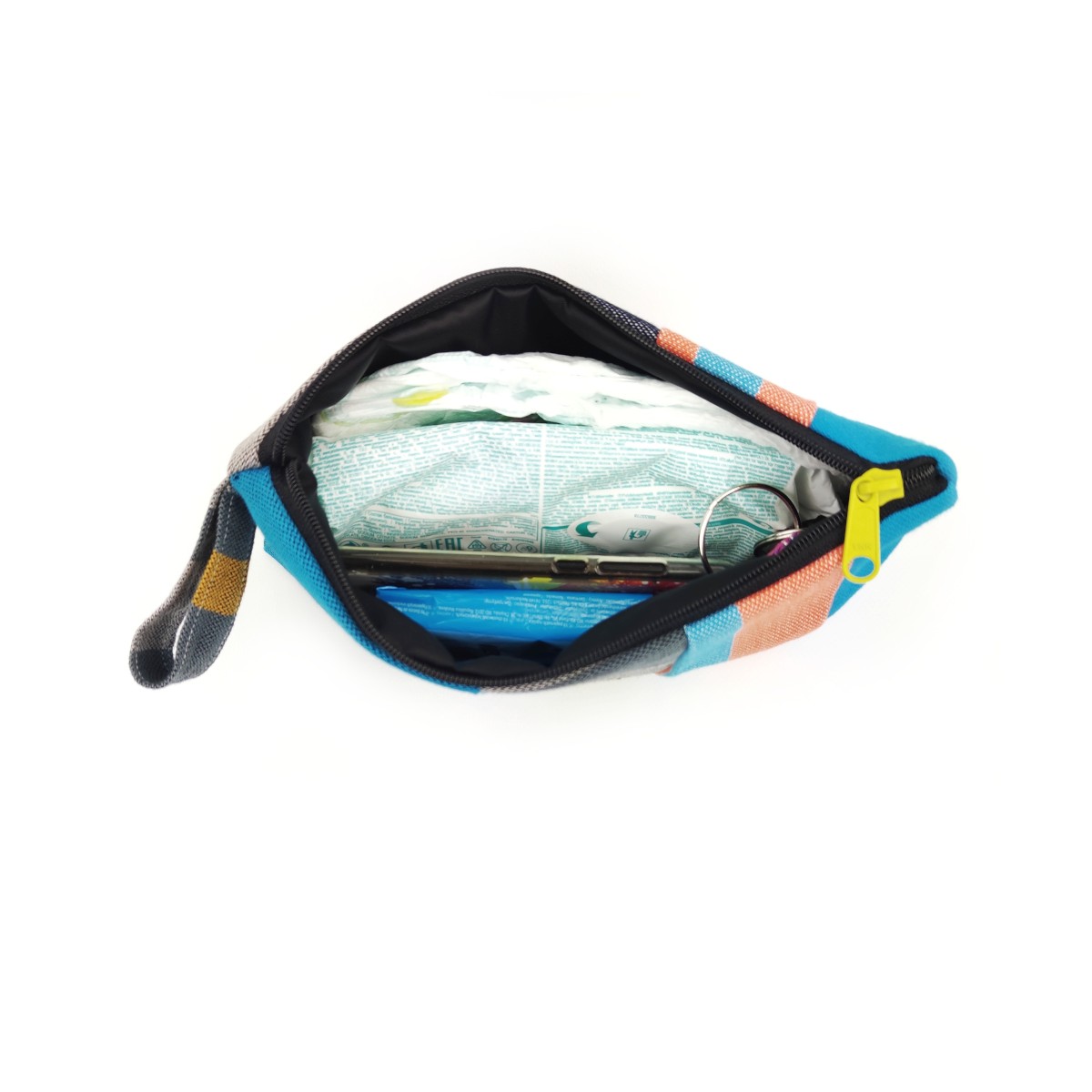 saszetka z chusty na zamek