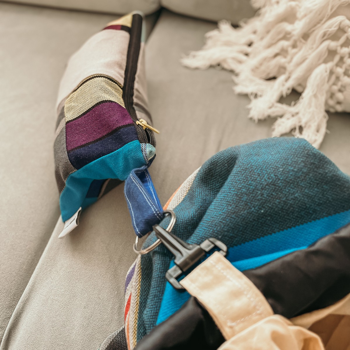 saszetka z chusty kopertówka