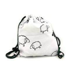 worek plecak dla dziecka w owce